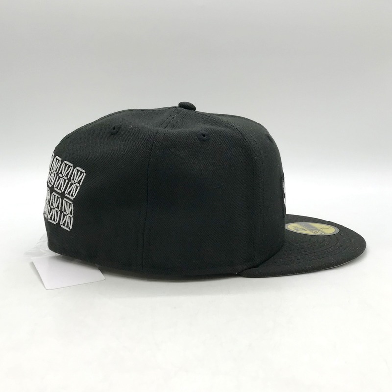 Supreme 24SS Sharpie Box Logo New Era キャップ 帽子 コラボ カジュアル ストリート メンズ ブラック シュプリーム 服飾小物 B10118◆_画像4