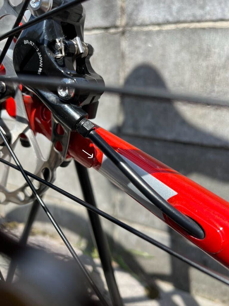 cannondale キャノンデールcaad13disc 105 サイズ510mm 2022年モデル アルミロードバイクの画像6