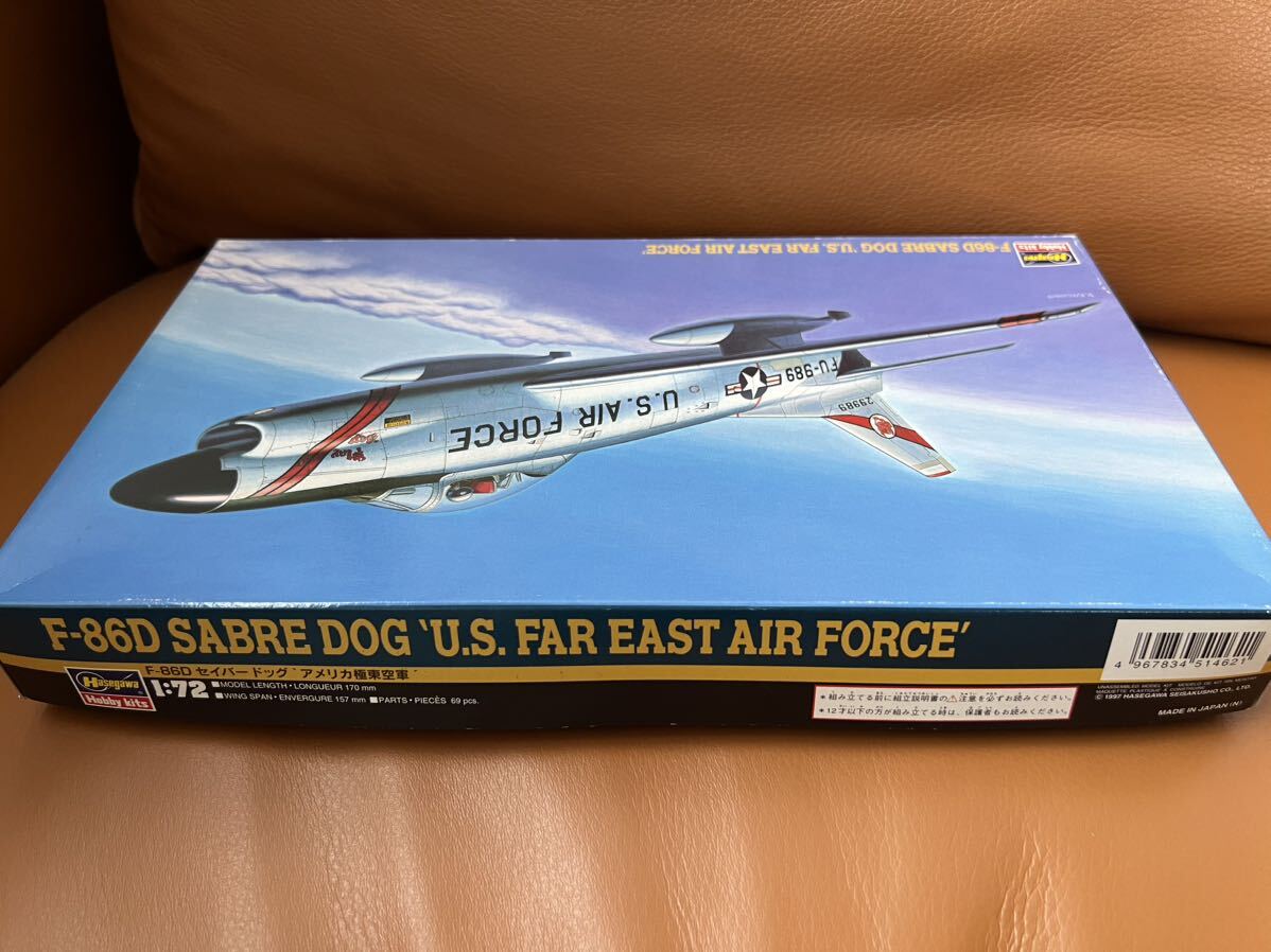 プラモデル ハセガワ Hasegawa 1/72 F-86D セイバー ドッグ アメリカ極東空軍未組立 51462#HASEGAWA 29_画像5