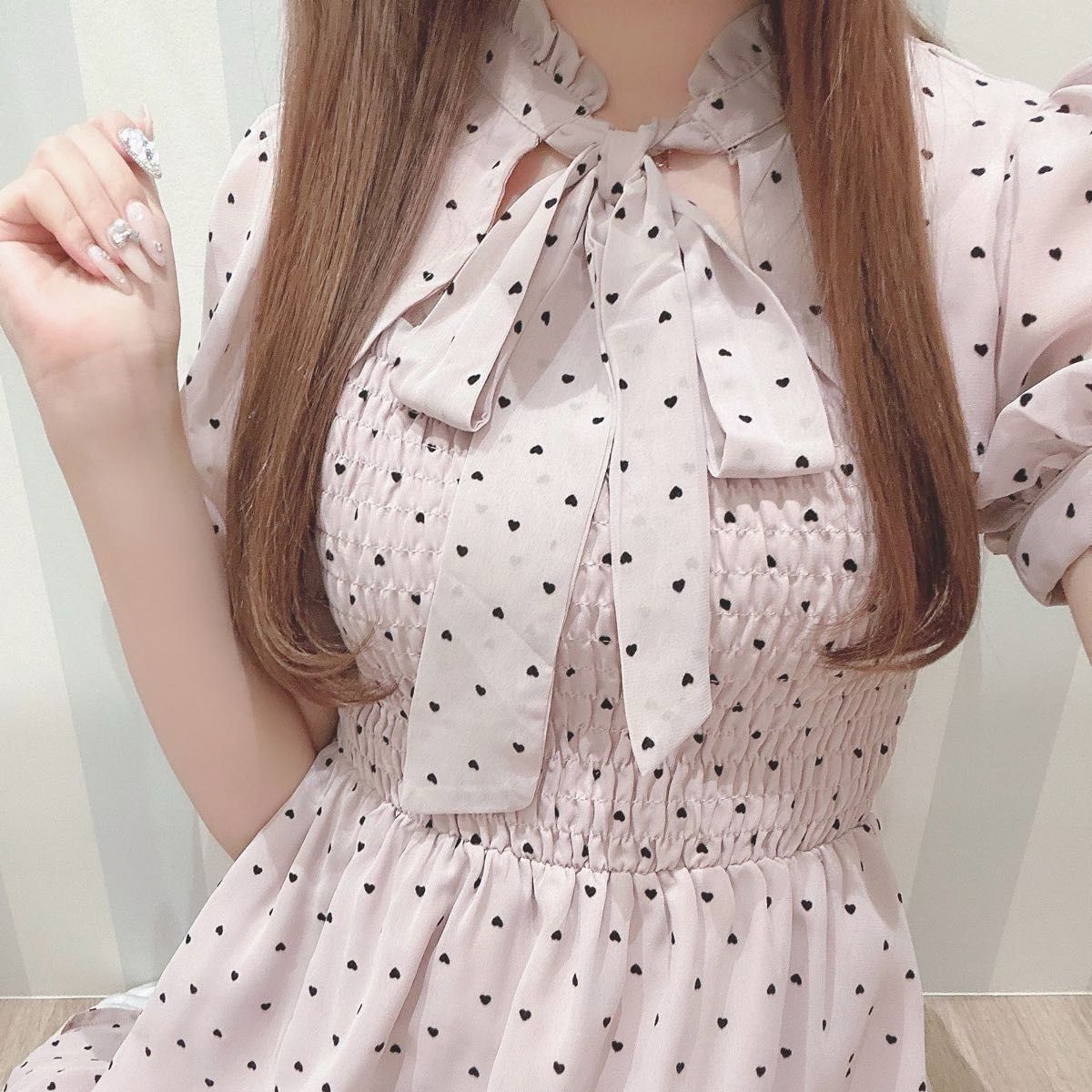evelyn ハート ワンピース ロングワンピース リボン|Yahoo evelyn ハート ワンピース ロングワンピース リボン|Yahoo
