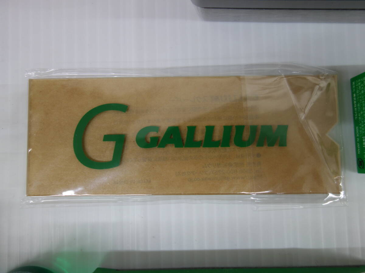 GALLIUM ガリウム ワクシングアイロン 基本メンテナンスセット（チューニングシート欠品）ワックス未使用新品（国内正規品）の画像7