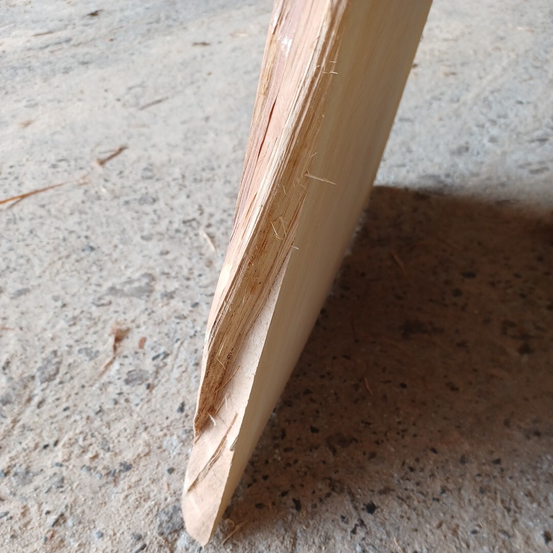 A-1669 【107×2～51×2.8cm】　国産ひのき　耳付板　テーブル　棚板　看板　一枚板　無垢材　桧　檜　DIY_画像10