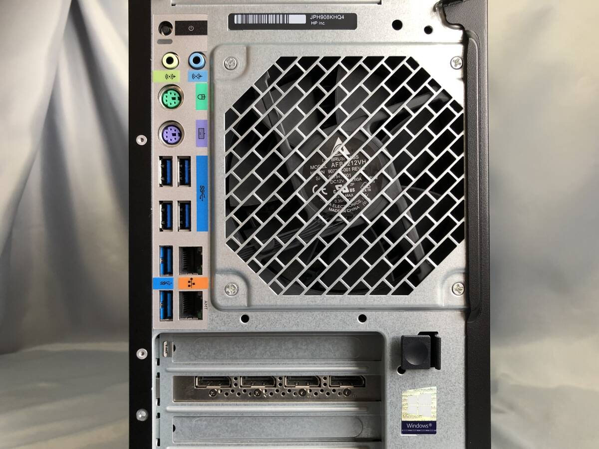 【Win11Pro for Workstations】HP Z4 G4 Workstation Xeon W-2123 3.60GHz コアの数4 32GB 500GB[M724]_画像5