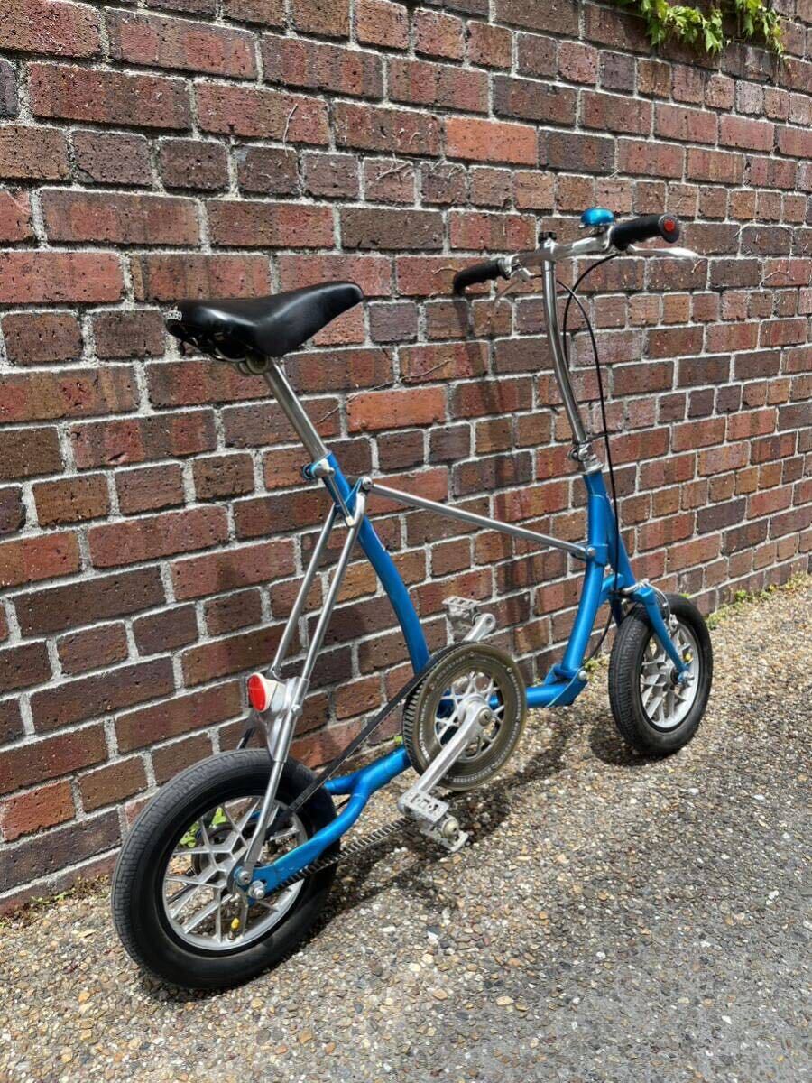 ブリジストンBRIDGESTONE ピクニカpicnica 12インチ ベルトドライブ 折り畳み自転車 中古品 直接引き取り歓迎の画像2