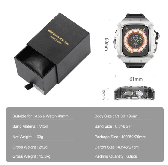 【高品質】Apple Watch 高級メタルケース クリスタルボタン シリコンベルト バンド Rゴールド/グリーン Ultra/9/8/7/6/5/4/se 44/45/49mm_画像5