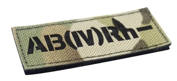 【ロシア軍】 VKBO 刺繍 血液型 ワッペン マルチカム ベルクロ 各血液型 検索: パッチ 戦闘服 BTK 迷彩服 ミリタリー アーミー_画像9