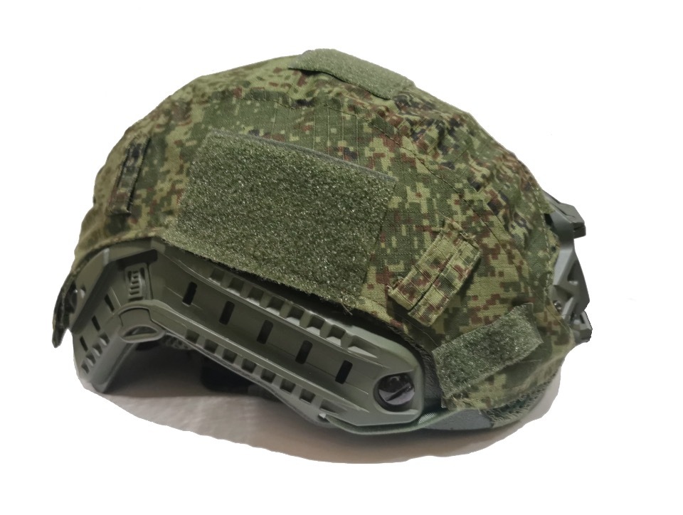 【ロシア軍】 FAST MHタイプ ヘルメットカバー デジタルフローラ EMR 迷彩 検索:サバゲー VKBO BTK ミリタリー 迷彩服 戦闘服 タクティカル_画像2