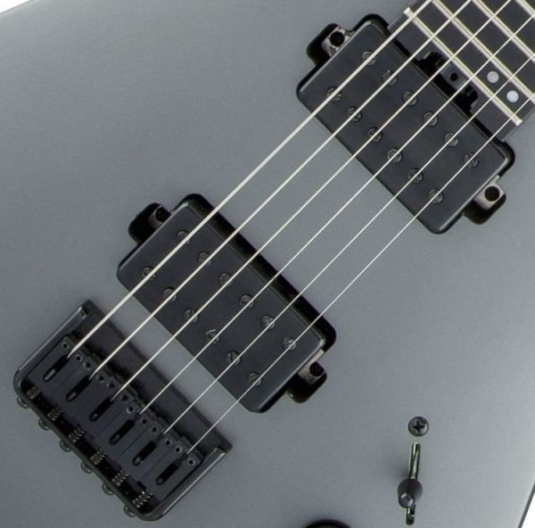 【在庫ラスト】Jackson Pro Series Juggernaut HT6 Satin Gun Metal Gray/ Misha Mansoor Signature #JACKSON-PRO-HT6GM_画像2