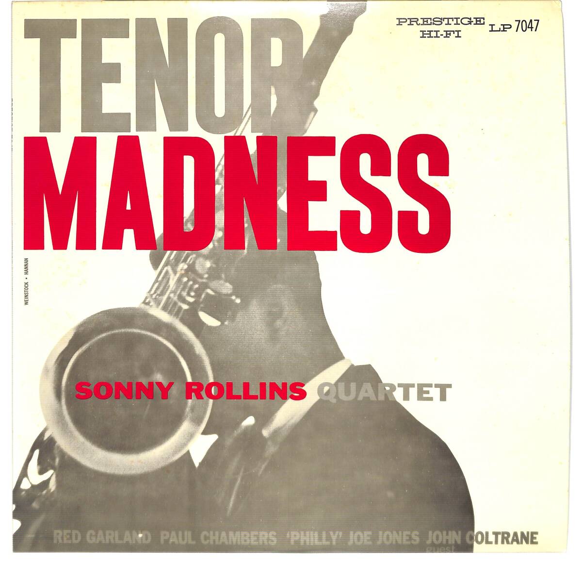e3580/LP/Sonny Rollins Quartet/Tenor Madness/ソニー・ロリンズ・カルテット/テナー・マッドネスの画像1