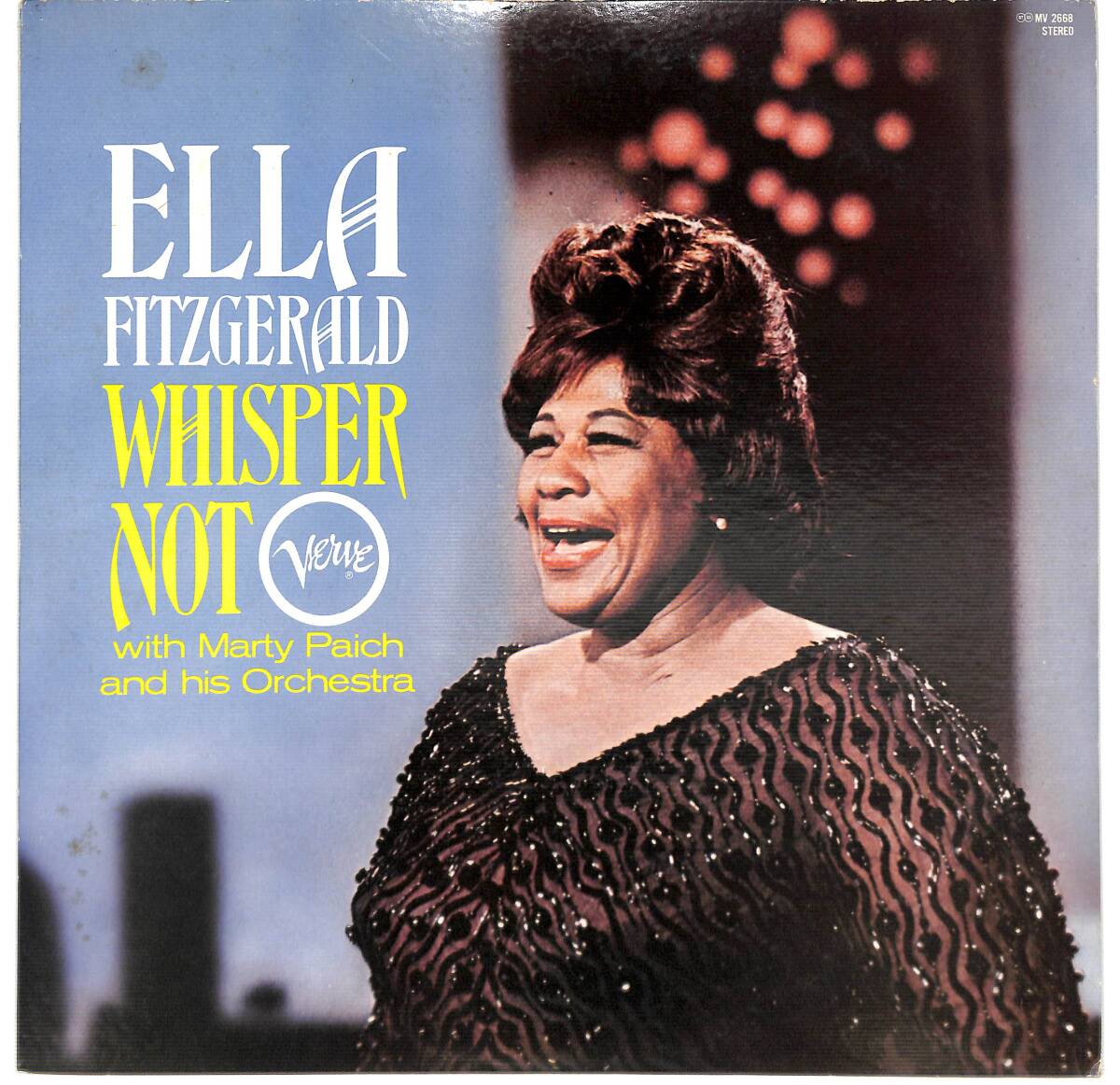 e3395/LP/Ella Fitzgerald With Marty Paich And His Orchestra/Whisper Notの画像1