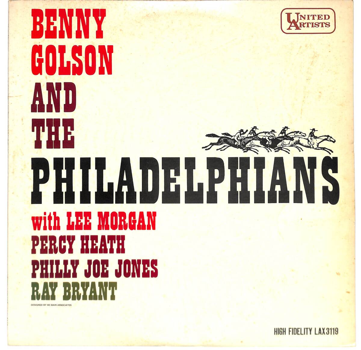 e3245/LP/Benny Golson And The Philadelphians/With Lee Morgan, Percy Heath, Philly Joe Jones, Ray Bryant の画像1