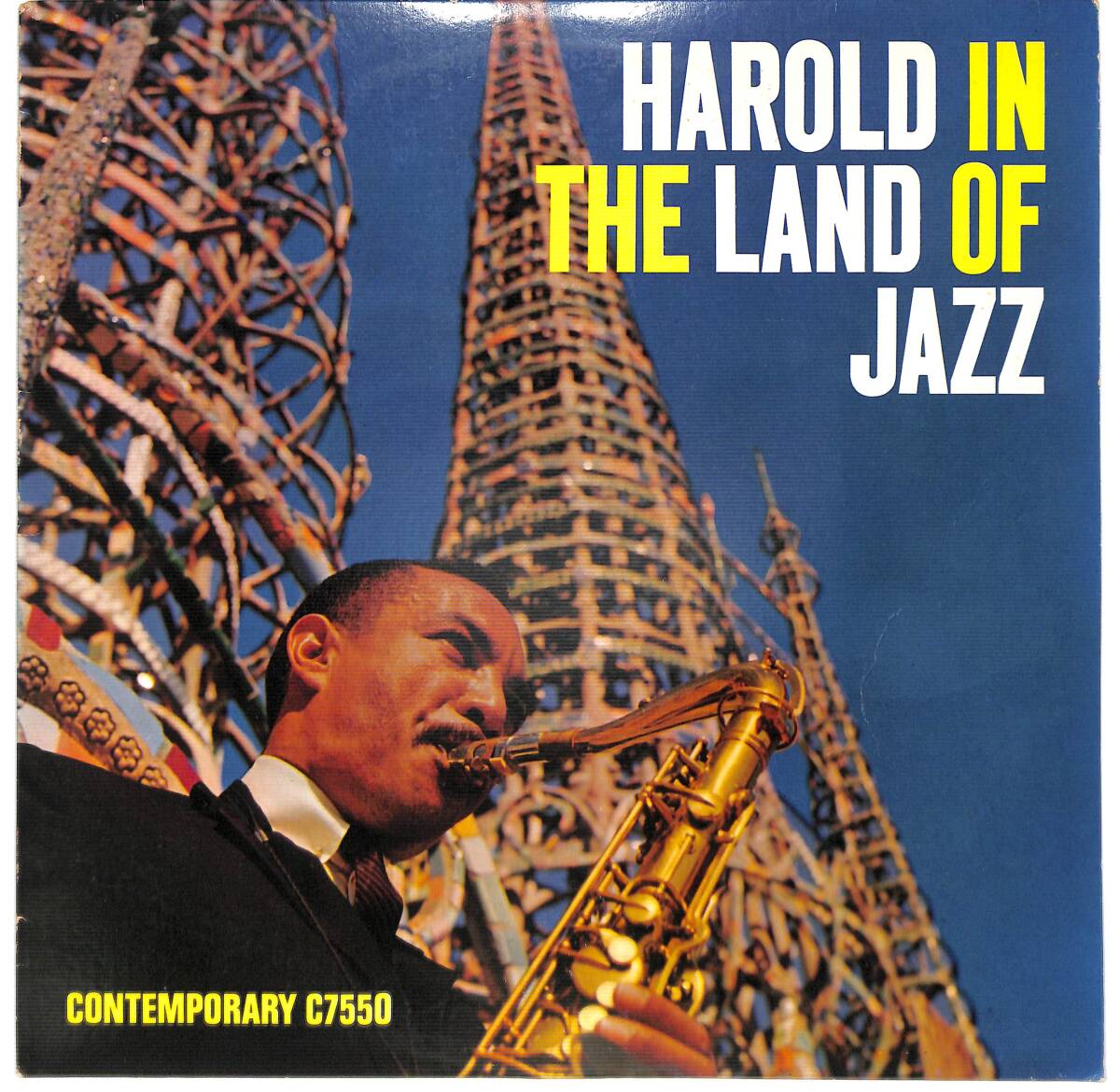 e3377/LP/米/Harold Land/Harold In The Land Of Jazz_画像1