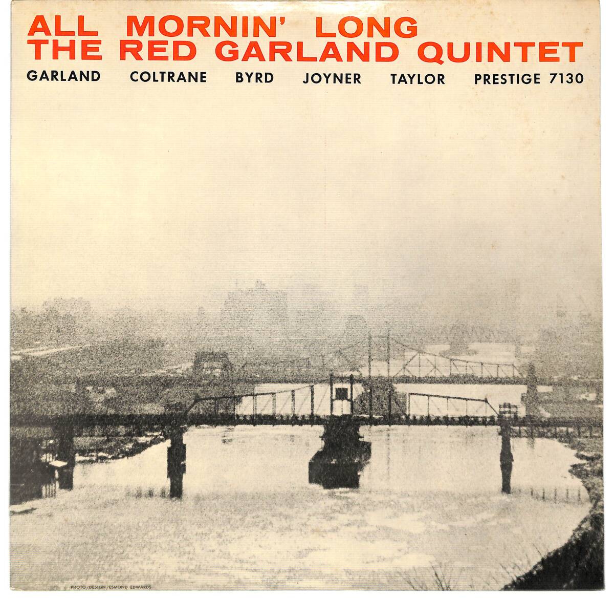 e3560/LP/The Red Garland Quintet/All Mornin' Long/レッド・ガーランド・クインテット_画像1