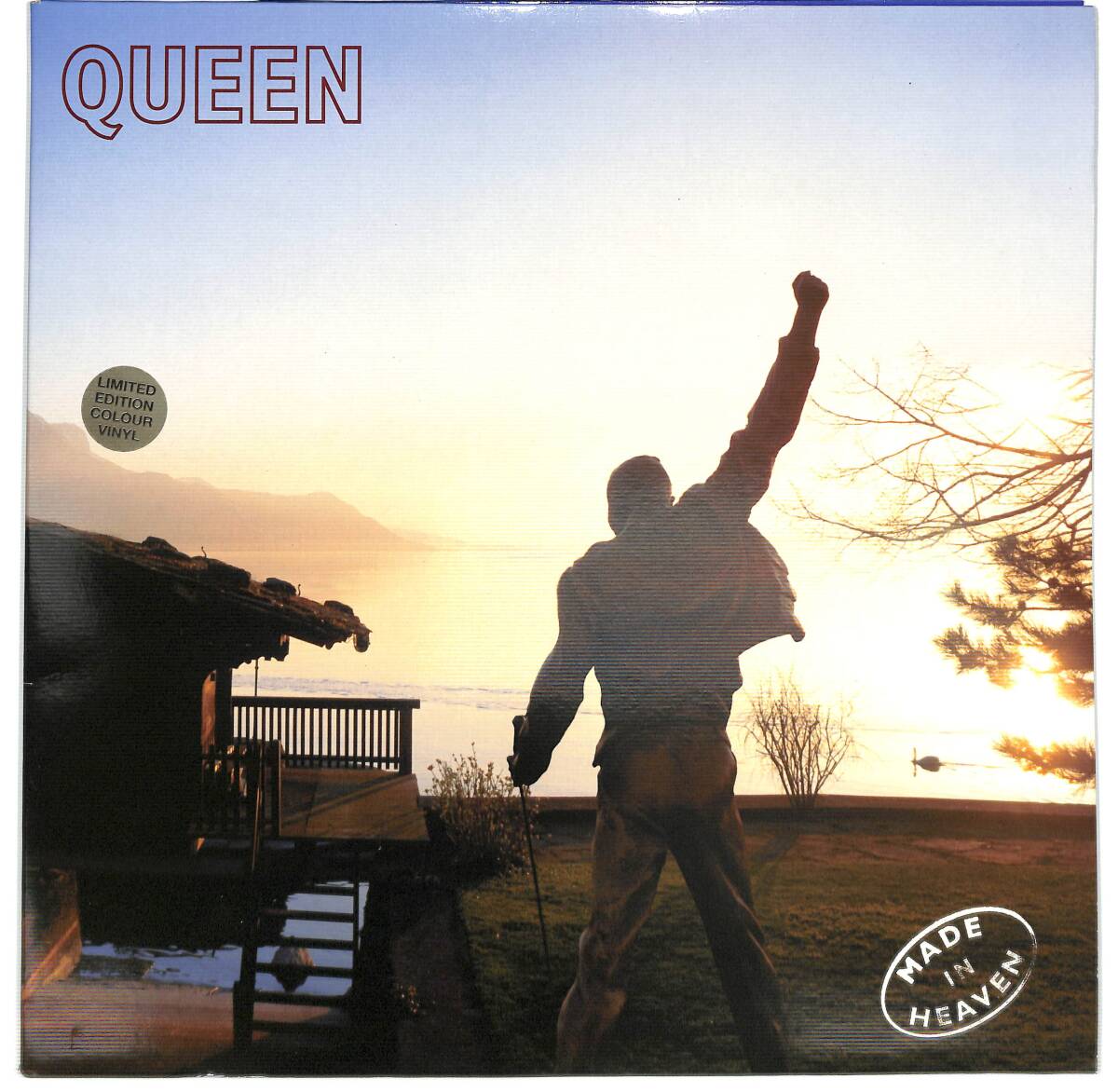 e2740/LP/英/限定盤/カラー盤/ポスター3枚付/Queen/Made In Heavenの画像1