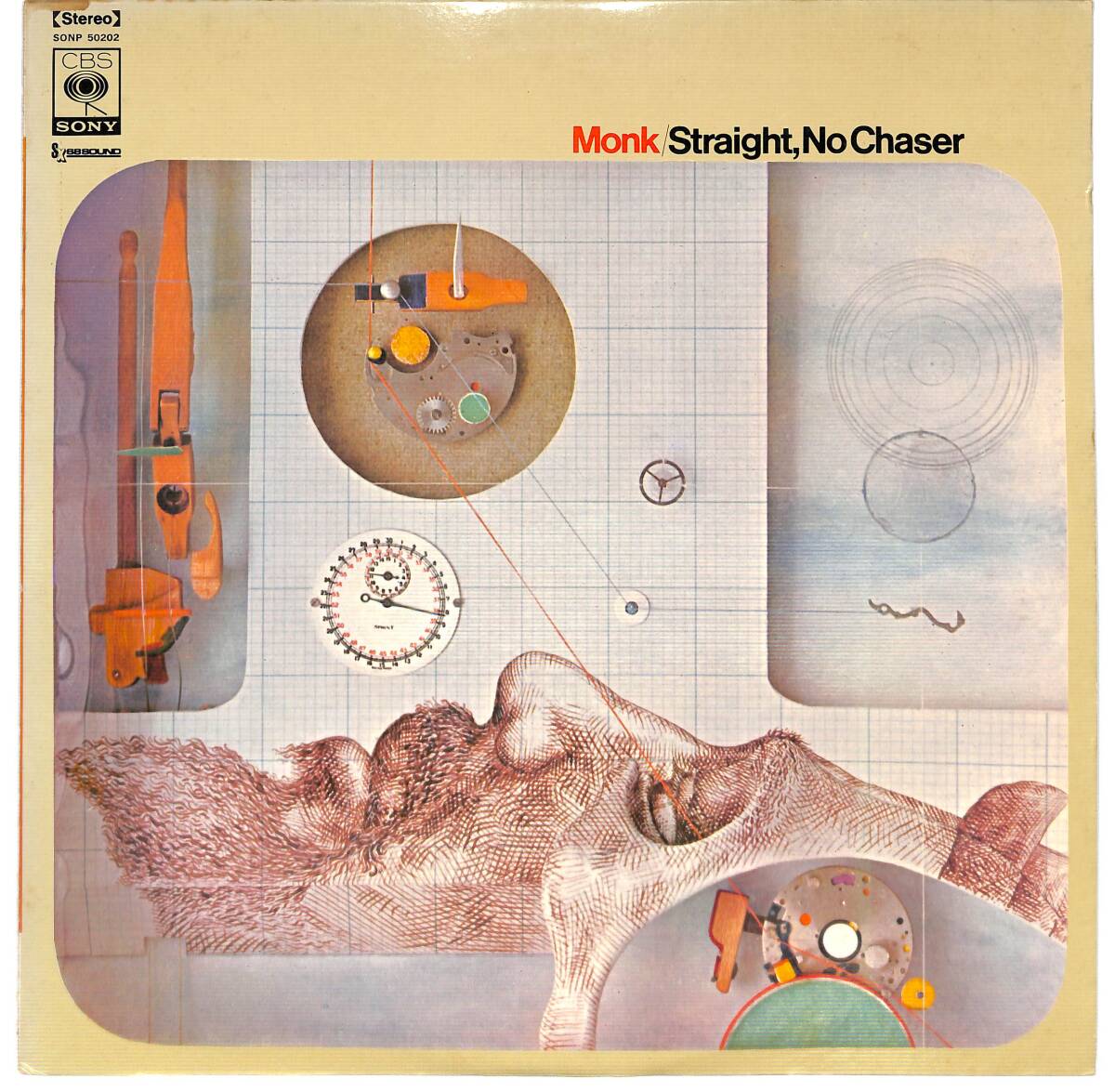 e3600/LP/The Thelonious Monk Quartet/Straight, No Chaser/セロニアス・モンク/ストレート・ノー・チェイサーの画像1