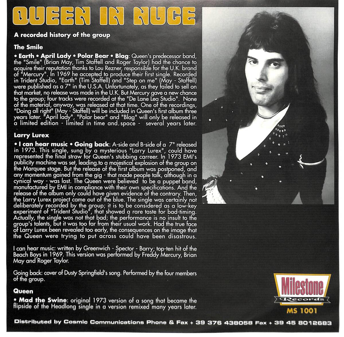 e2744/10/伊/ピクチャー盤/Queen/In Nuce_画像2