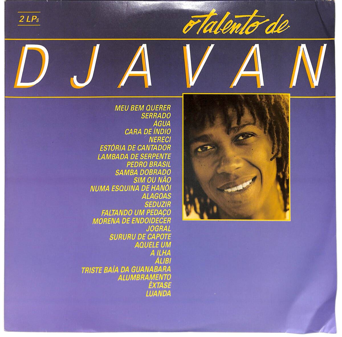 e2805/2LP/ブラジル盤/Djavan/O Talento De Djavanの画像1