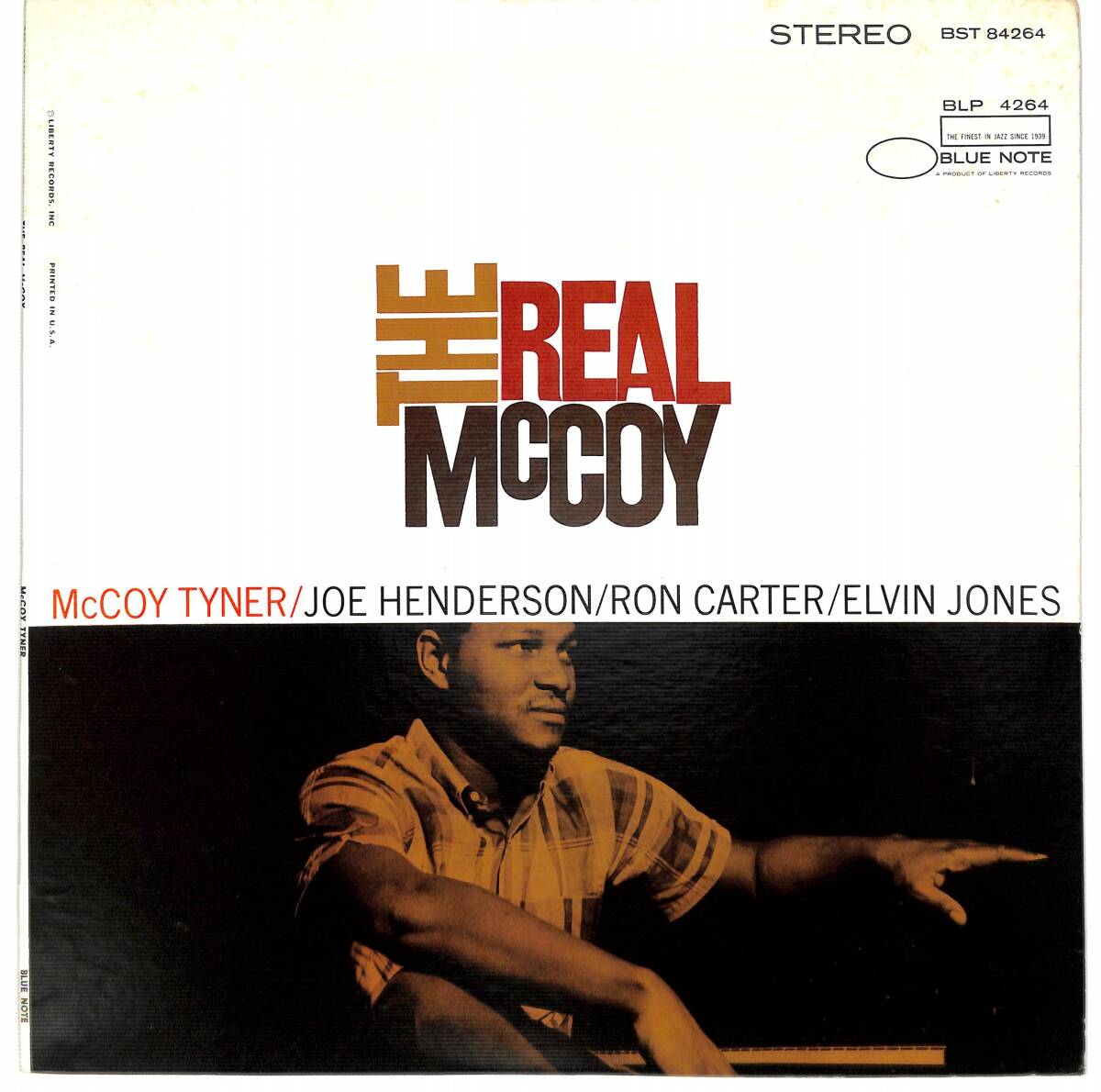 e3145/LP/米/BLUE NOTE/McCoy Tyner/The Real McCoyの画像1
