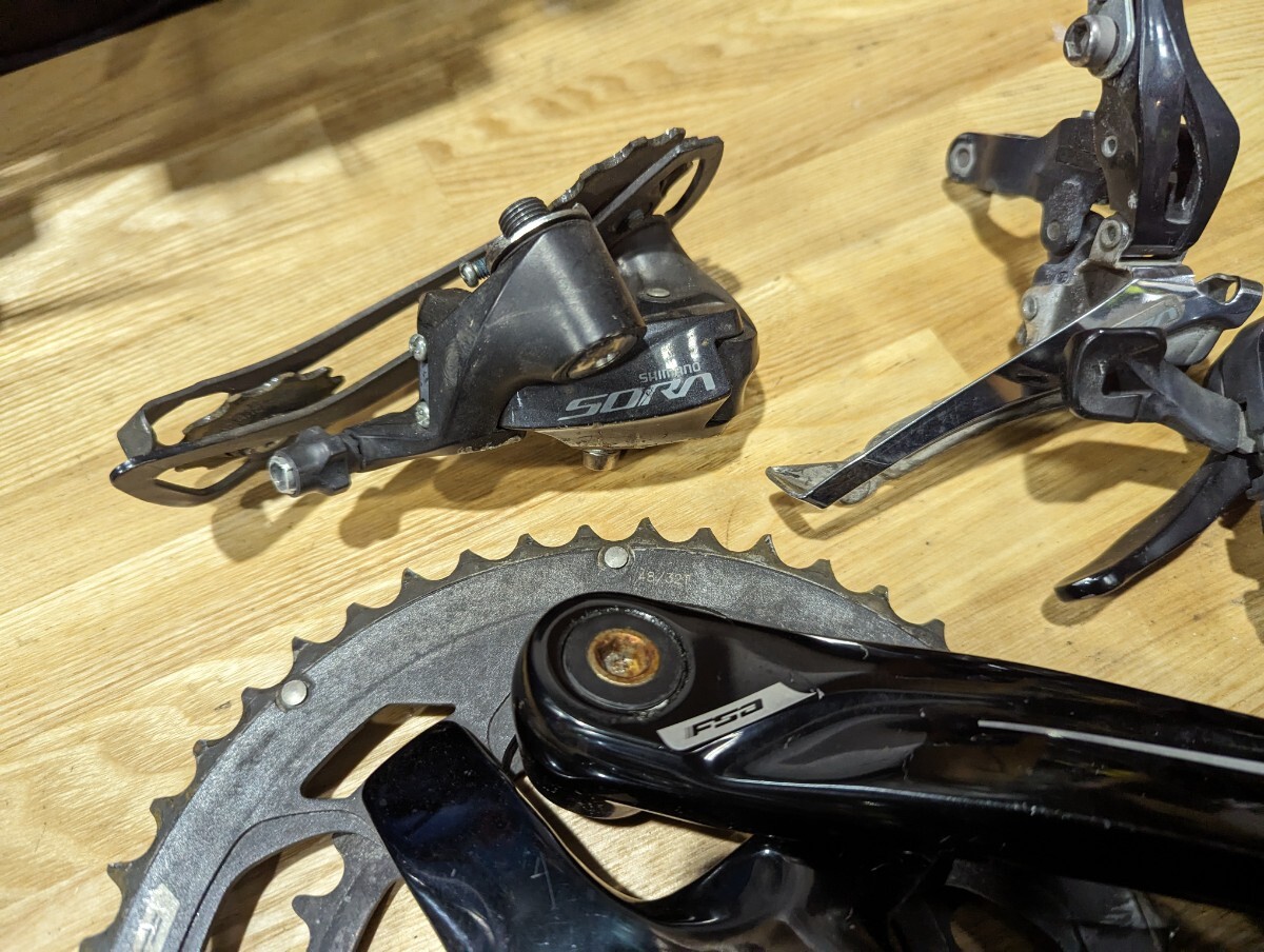 最新モデル！シマノソラ SHIMANO SORA 他 9sコンポセットの画像3