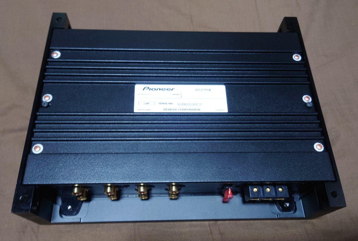* super beautiful beauty Carozzeria X RS-P99x ODR universal digital pre-amplifier secondhand goods. *