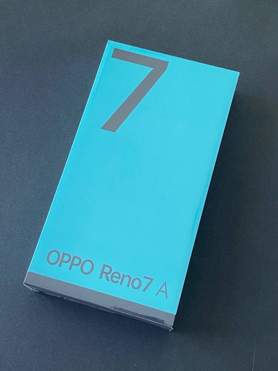 新品未開封 OPPO Reno7A SIMフリー版 CPH2353 ドリームブルー 送料無料の画像1