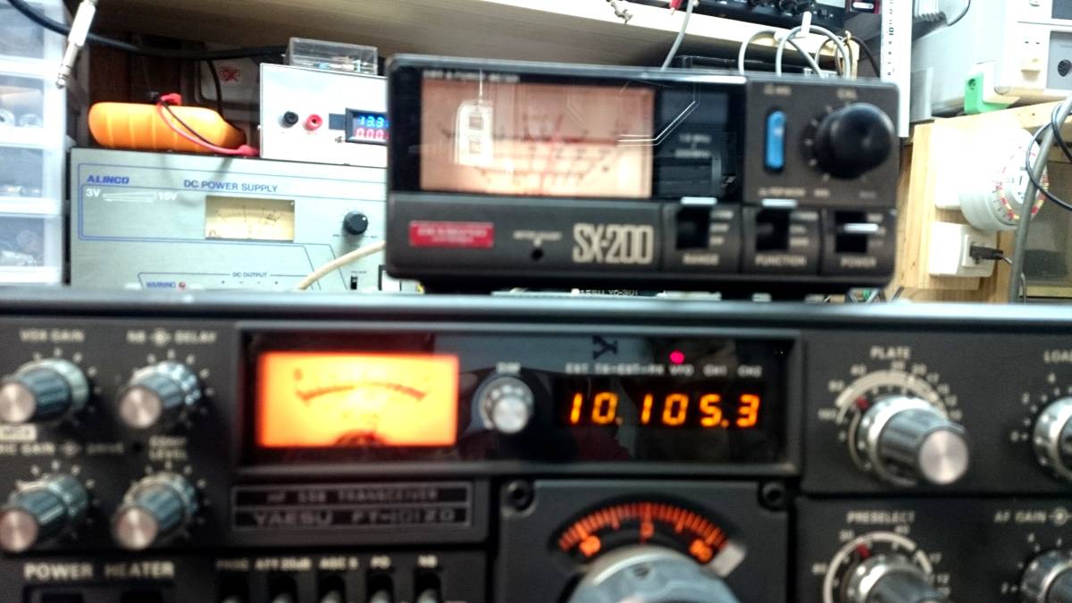 YAESU FT-101ZS 100W machine fine view WARC opening YAESU FT-101ZS 100W machine fine view WARC opening