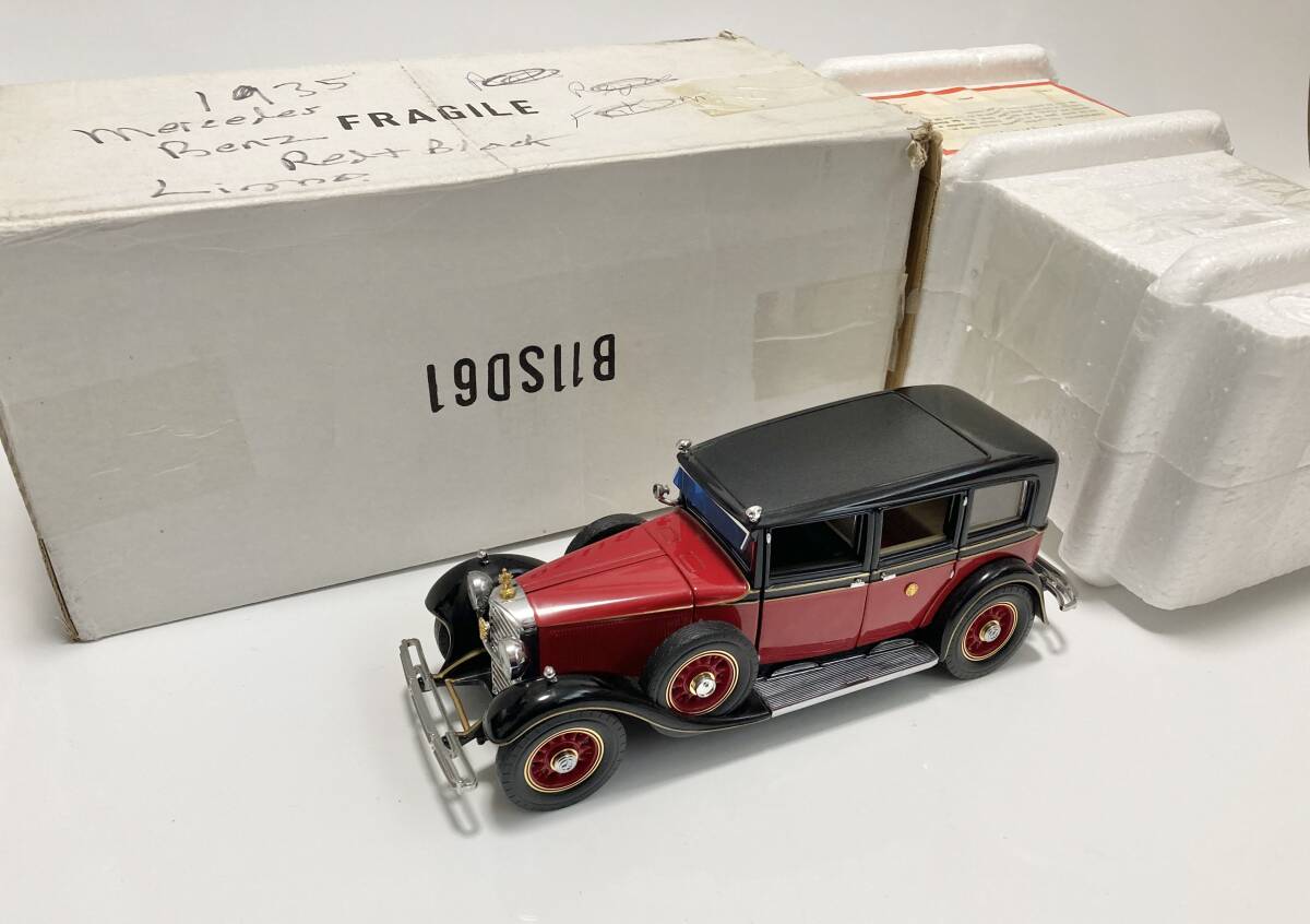 * valuable * Showa era heaven .. charge car Franklin Mint Mercedes Benz 770K glow sa-1/24 1935