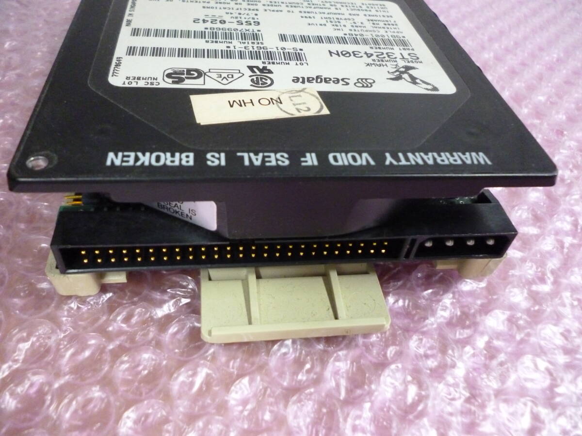 * used *Seagate 2GB SCSI HDD 3.5 -inch ST32430N hard disk / Mac OS 8.5 entering / PowerMacintosh 9500 from removed 