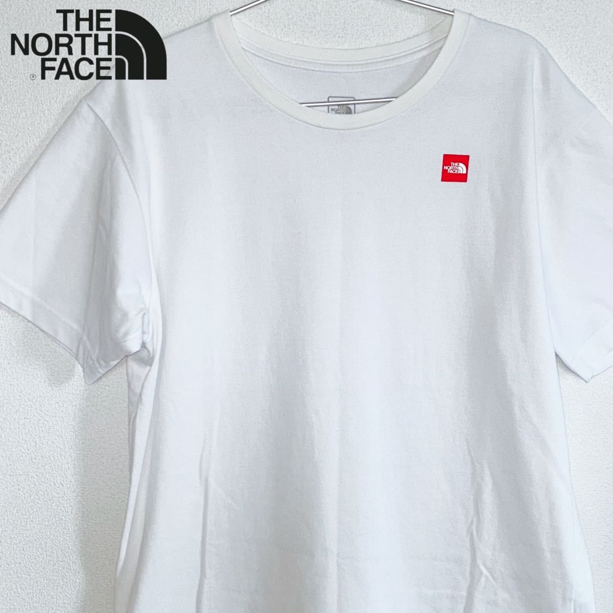 【美品】ノースフェイス THE NORTH FACE Tシャツ 半袖 Lサイズ 白 ホワイト