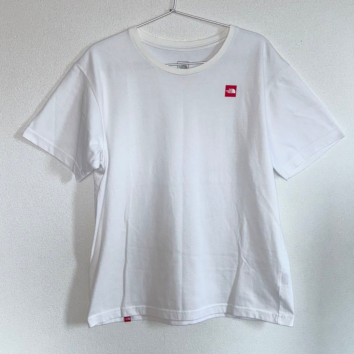 【美品】ノースフェイス THE NORTH FACE Tシャツ 半袖 Lサイズ 白 ホワイト