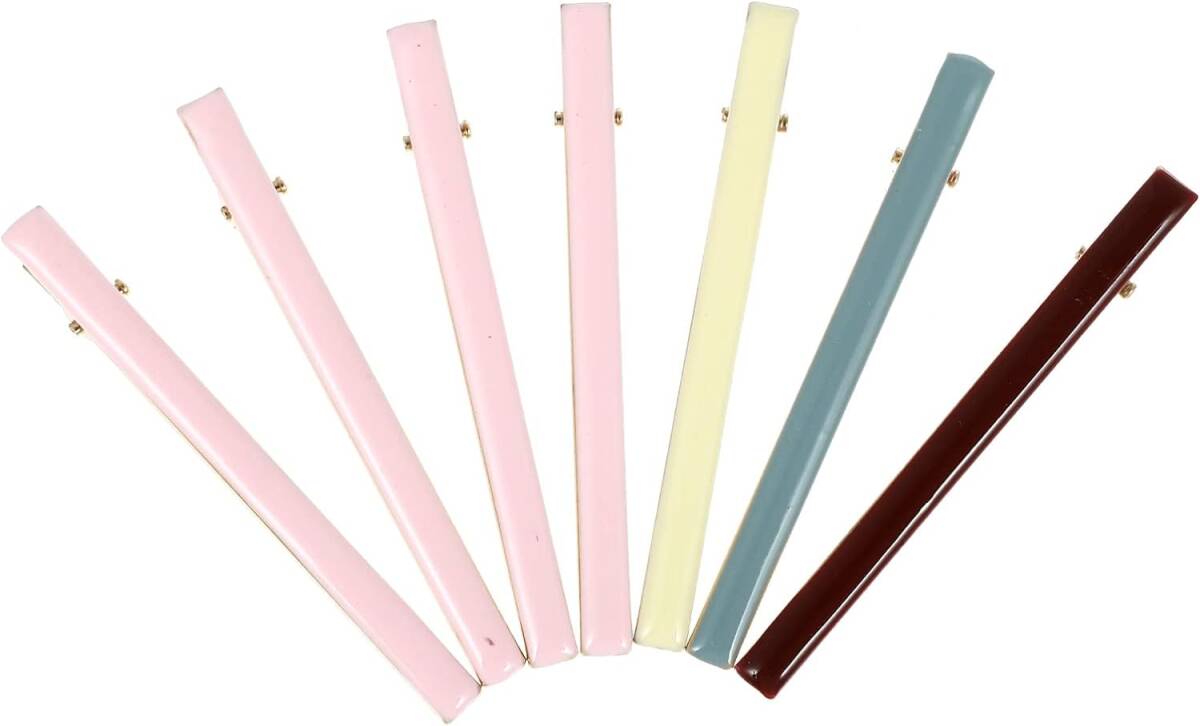 Frcolor hairpin lady's hair clip simple Bobby pin front . clip da Karl . stop girl hair accessories 