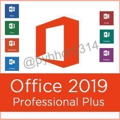 【即対応★永続認証】 Microsoft Office 2019 Professional Plus 正規認証 永年　プロダクトキー 自己アカウント管理 いつでも対応_画像1