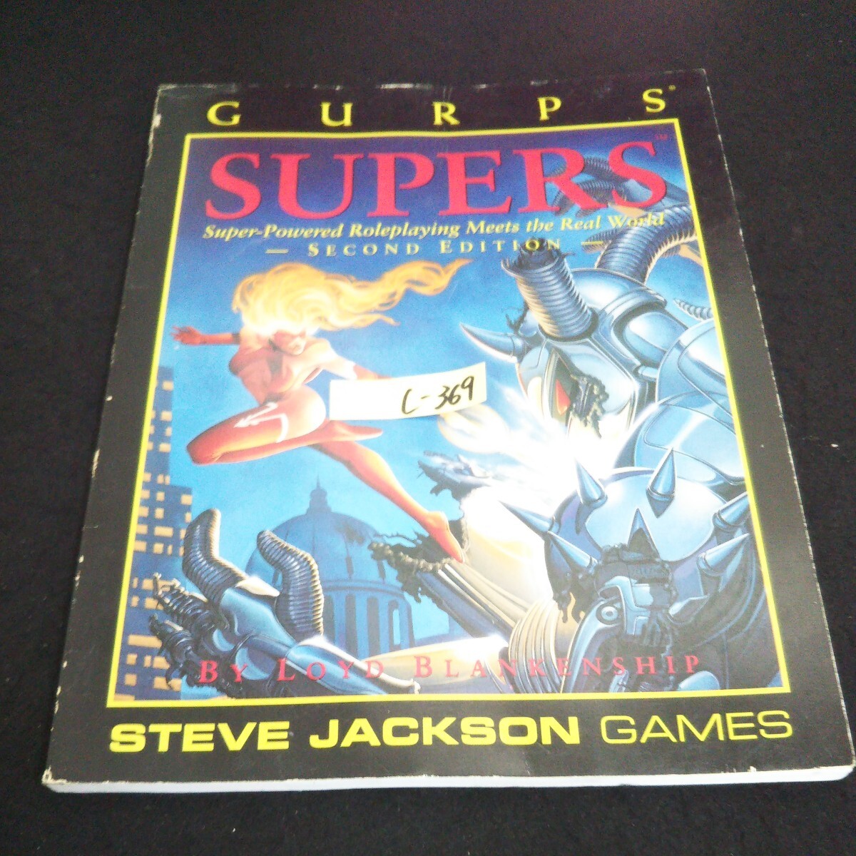 c-369 GURPS SUPERS スティーブ・ジャクソンのゲーム※14_画像1