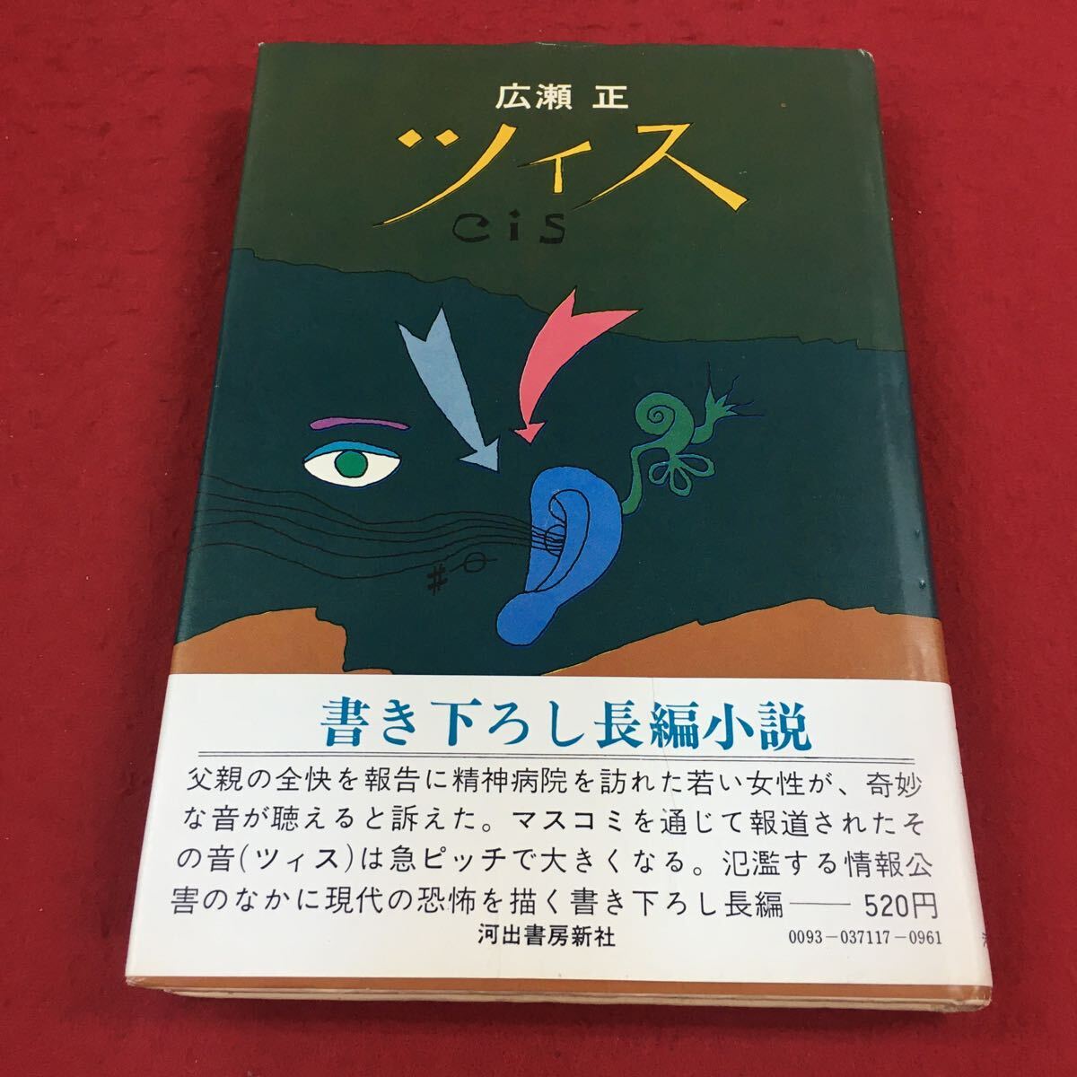 d-358※14 ツィス 広瀬正 川出書房新社 長編小説 SF 日本人作家