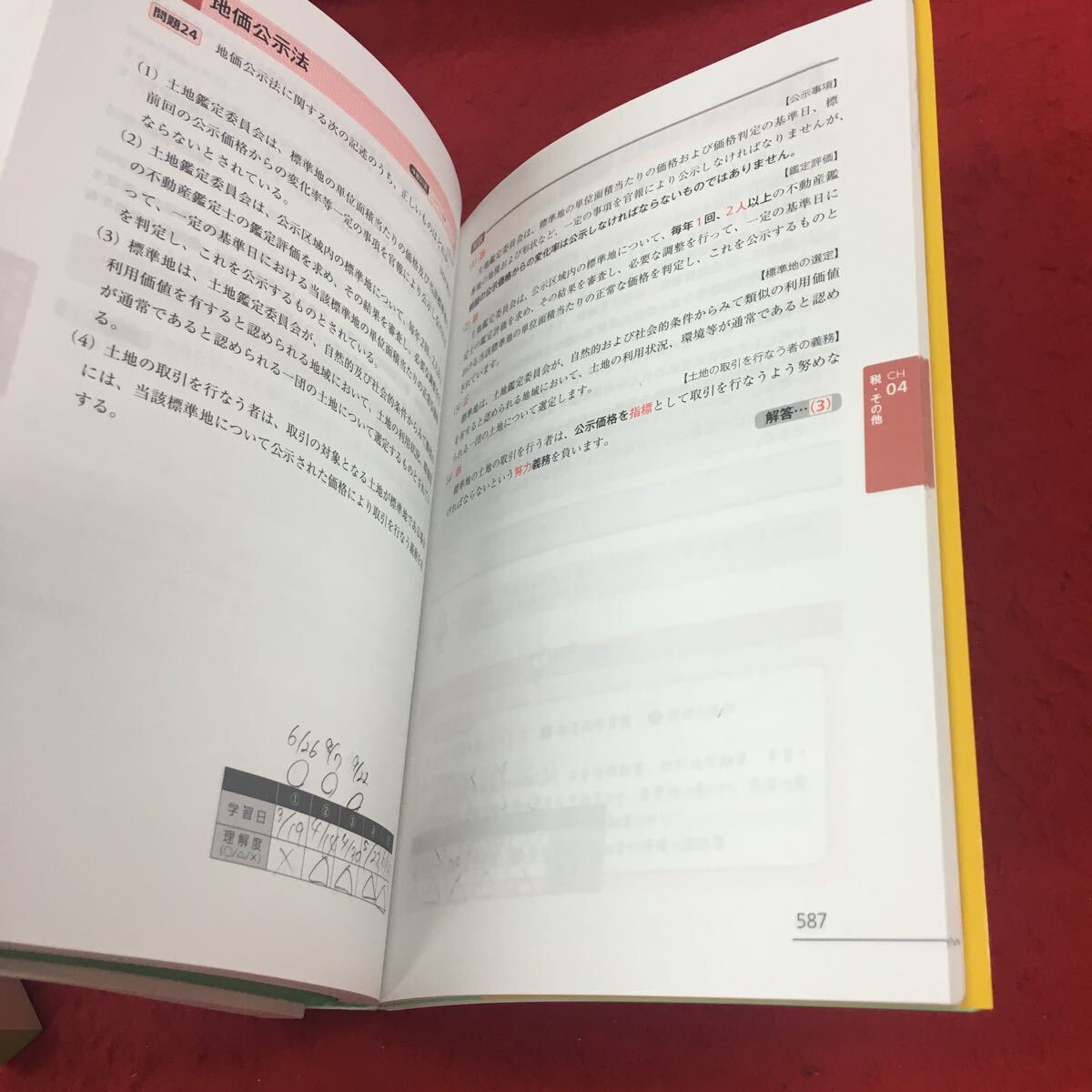 d-647※14 2021年度版 みんなが欲しかった！ 宅建士の問題集 滝澤ななみ TAC出版 資格試験 建築 宅建士 問題集 _画像7