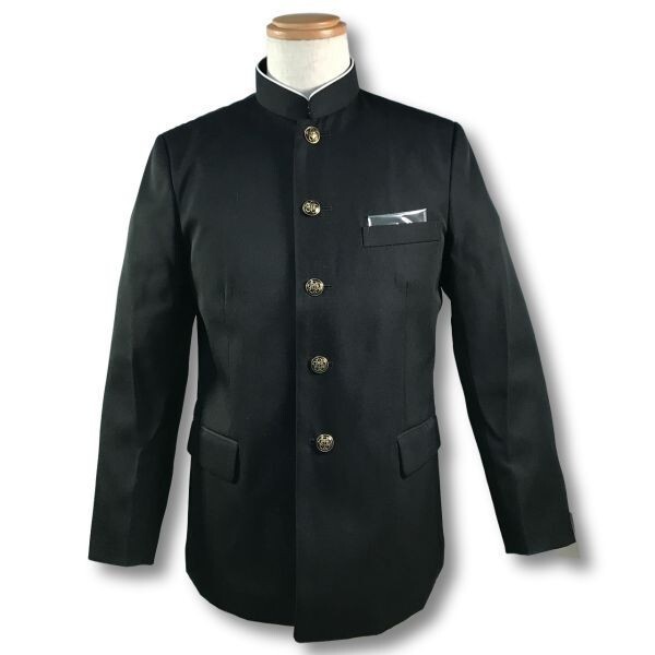 [ new goods unused goods ] standard school uniform on .*. Ran * man . school uniform * jacket * black color * black body *195B(GB195B)