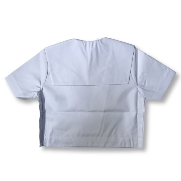 [ new goods unused goods ] sailor summer clothing on .& extra skirt 1 put on * school uniform * width opening * white collar * plain * white color * white body *160A*13 number (SD160A)