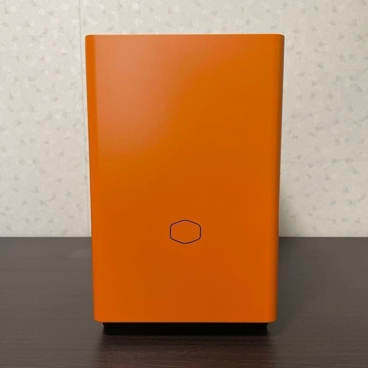 Cooler Master MasterBox NR200P Orange (オレンジ) Mini-ITX 強化ガラスパネル付属