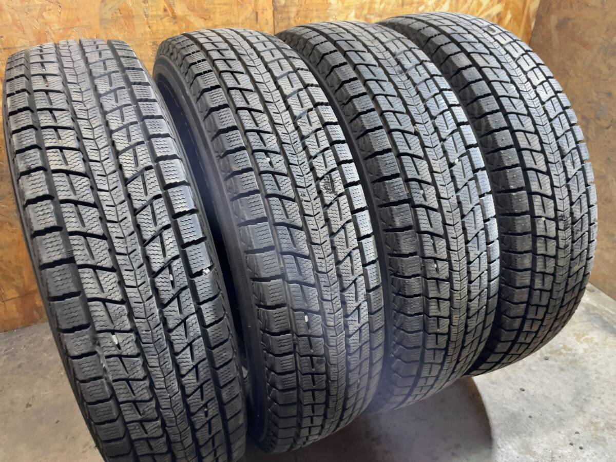 ☆美品☆175/80R15☆90Q☆19年☆ダンロップ☆WMSJ8☆スタッドレス☆4本☆の画像1