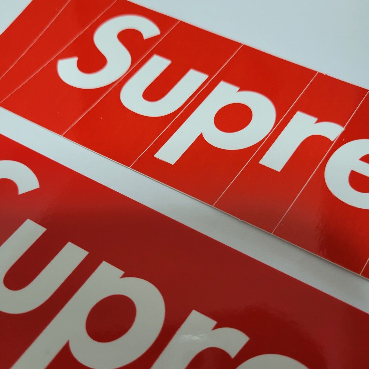 【２種類セット】Supreme ステッカー Box Logo ボックスロゴ