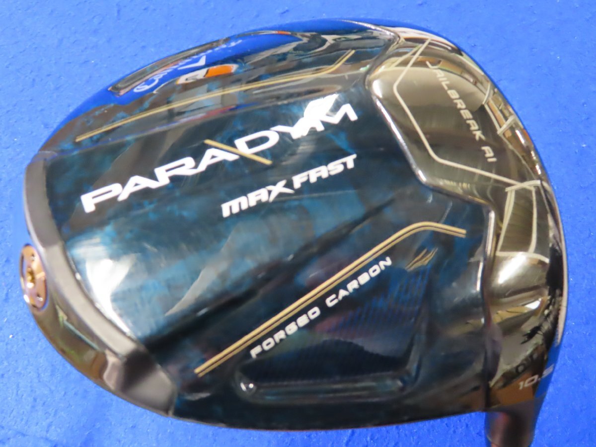 【中古】キャロウェイ 　2023 PARADYM MAXFAST（パラダイム マックスファスト）ドライバー（10.5°）【SR】SPEEDER NX40 for CW★HCなし_画像1