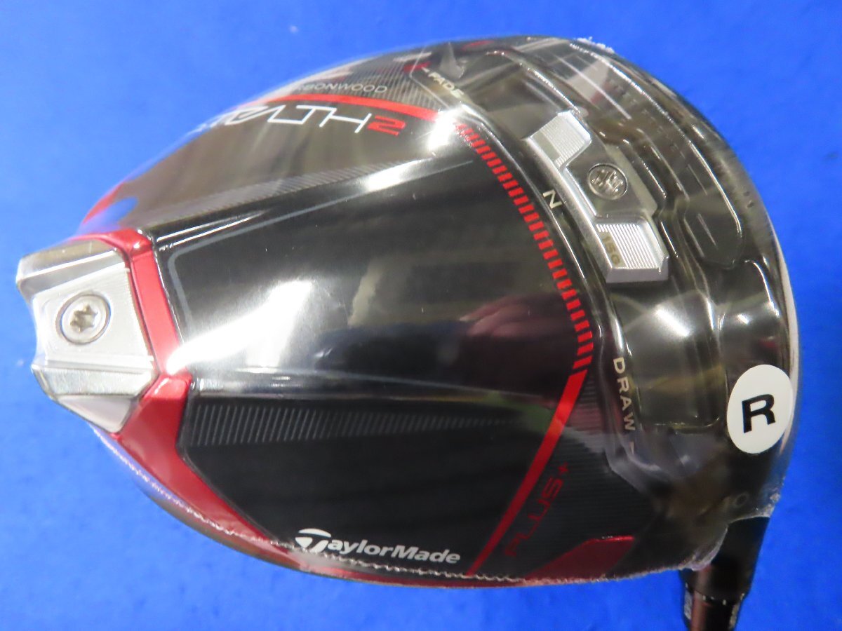 【中古・未使用品】テーラーメイド 2023 STEALTH-2 PLUS（ステルス2 プラス）ドライバー（10.5°）【R】Diamana TM-50★HCあり、レンチなしの画像1