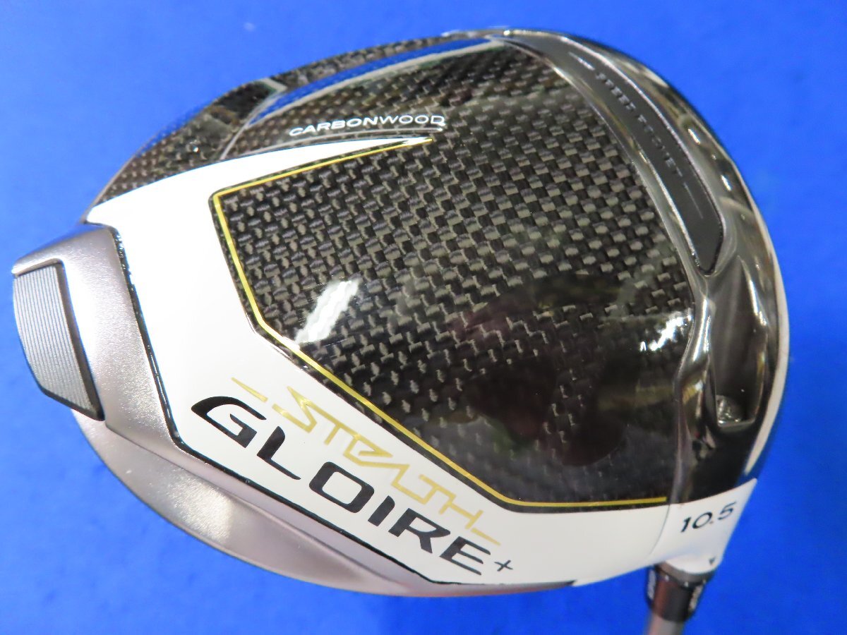 【中古・美品】テーラーメイド 2023 ステルス グローレ プラス ドライバー（10.5°）【SR】SPEEDER NX for TaylorMade★HCあり、レンチなしの画像1