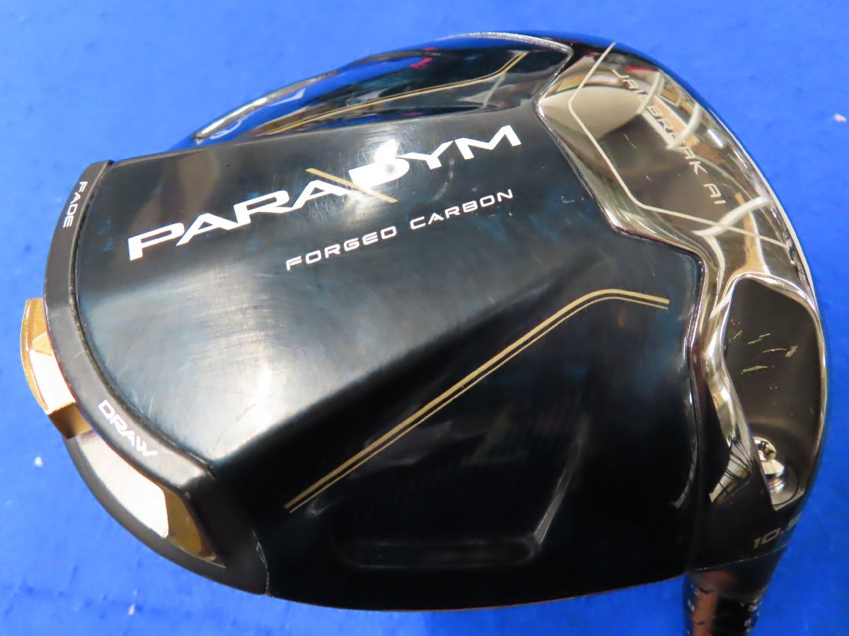 【中古】キャロウェイ 2023 PARADYM （パラダイム）ドライバー（10.5°）【SR】VENTUS TR-5 for Callaway★ヘッドカバーあり、レンチなしの画像1