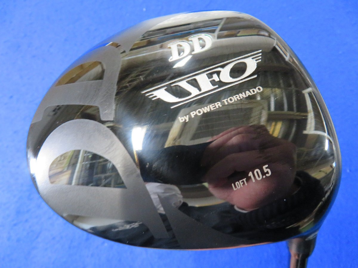 【中古品】キャスコ 2021 UFO by POWER TORNADO DD(パワートルネードDD）ドライバー（10.5°）【R】Falcon shaft ★ヘッドカバーなしの画像1