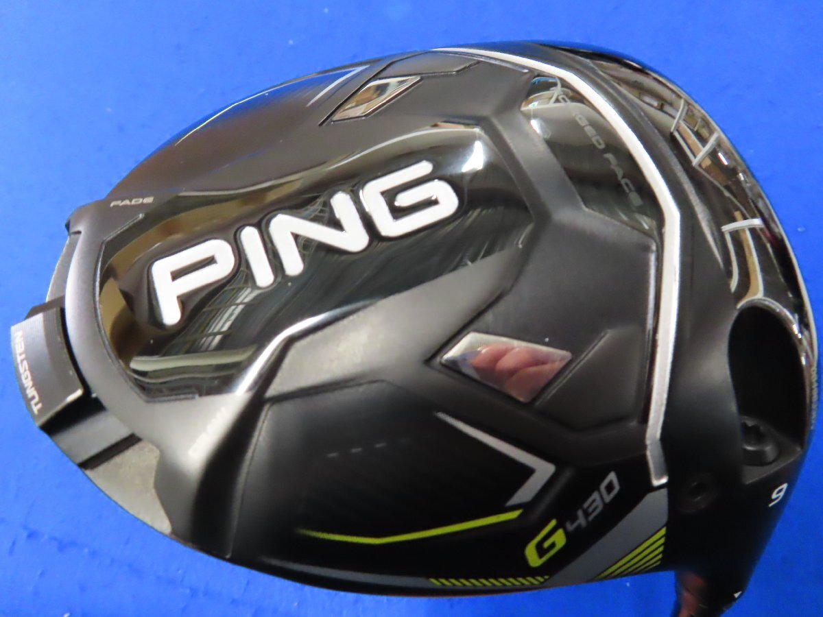 【中古】PING（ピンゴルフジャパン）2023 G-430 MAX ドライバー（9.0°）【S】ALTA J CB BLACK ★ヘッドカバー、レンチありの画像1