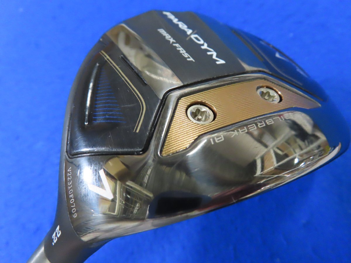 【中古】キャロウェイ 2023 パラダイム マックスファスト フェアウェイウッド　7W（22°）【SR】SPEEDER NX-40 for Callaway　★HCあり_画像4