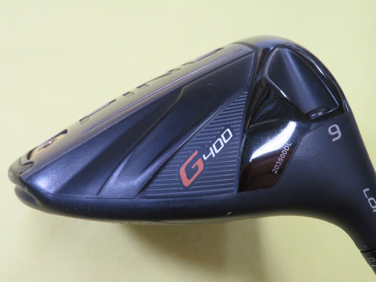 【中古】PING ピン 2017 G400 ドライバー （9°）【S】ALTA J CB HCあり レンチなしの画像6