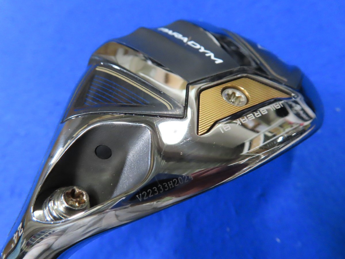 【中古】キャロウェイ 2023　PARADYM（パラダイム）ユーティリティ 5H（24°）【S】VENTUS TR-5 for Callaway ★HCあり、レンチなし_画像4