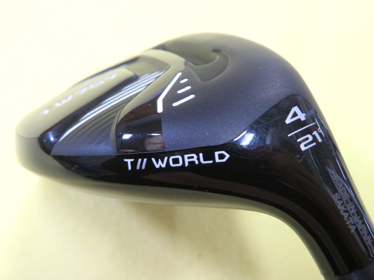 【中古】本間ゴルフ　2022　T//WORLD　TW757　ツアーワールド　ユーティリティ　#4（21°）【7】VIZARD TH　HCなし_画像6